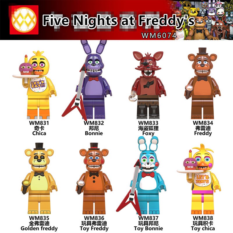 five nights at freddy's lego