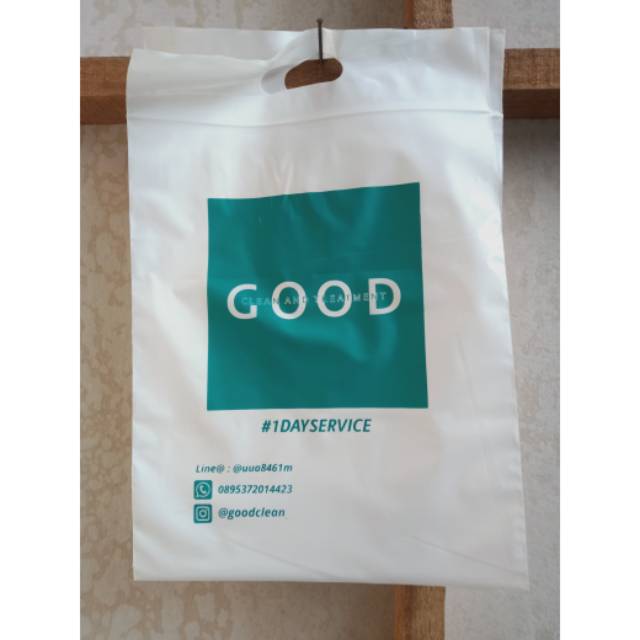 SABLON PLASTIK CUSTOM DESIGN ZIPLOCK/KLIPPOND UKURAN 20x25+7 & 20x30+7 CM