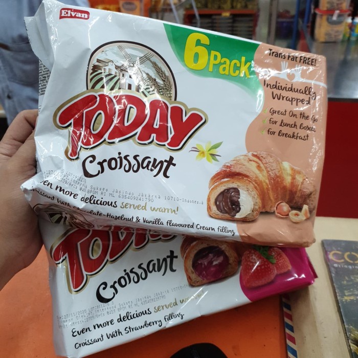 

PACK 6S*45GR - ELVAN TODAY 270GR CROISSANT / CROISANT atayatoko