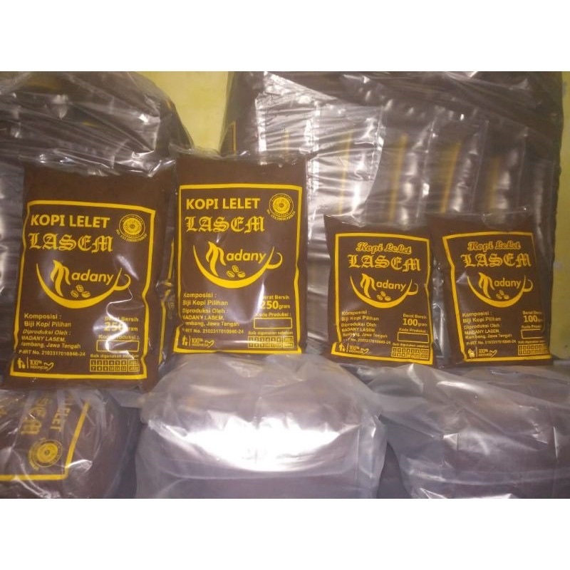 KOPI LELET LASEM KOPI MADANY 250 GRAM