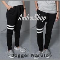 JOGGER PANJANG NARUTO stripe celana casual pants #pria #wanita