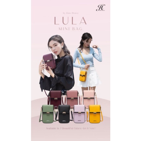 LULA BAG/MINI BAG/TAS JIMSHONEY/TAS IMPORT/MINIBAG JIMSHONEY