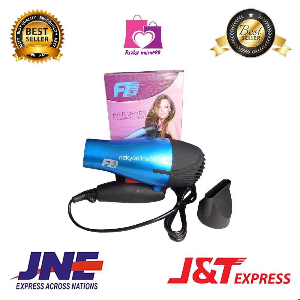 Rizkyonline88 hair dryer mini lipat / pengering rambut