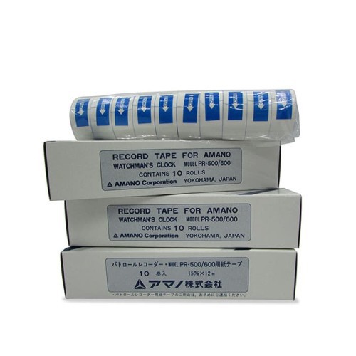 Paper Roll Grade 1 Amano PR-500/600 (isi 10 pcs )