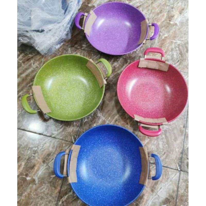 wajan marbel/wajan warna/wajan GSE