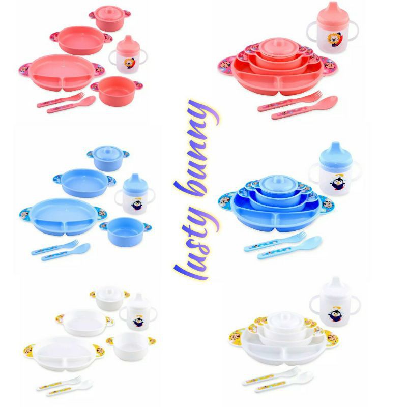 set tempat makan baby lusty bunny