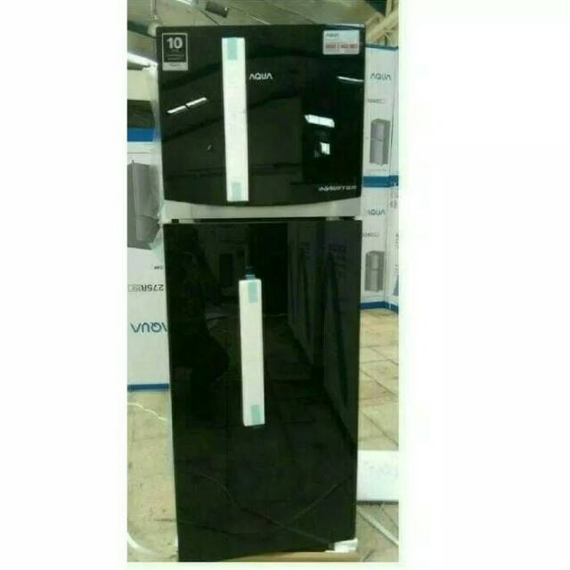 KULKAS AQUA 2PINTU INVERTER D275