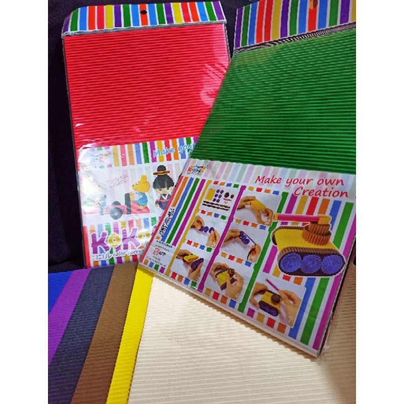 Kertas kokoru/corrugated paper