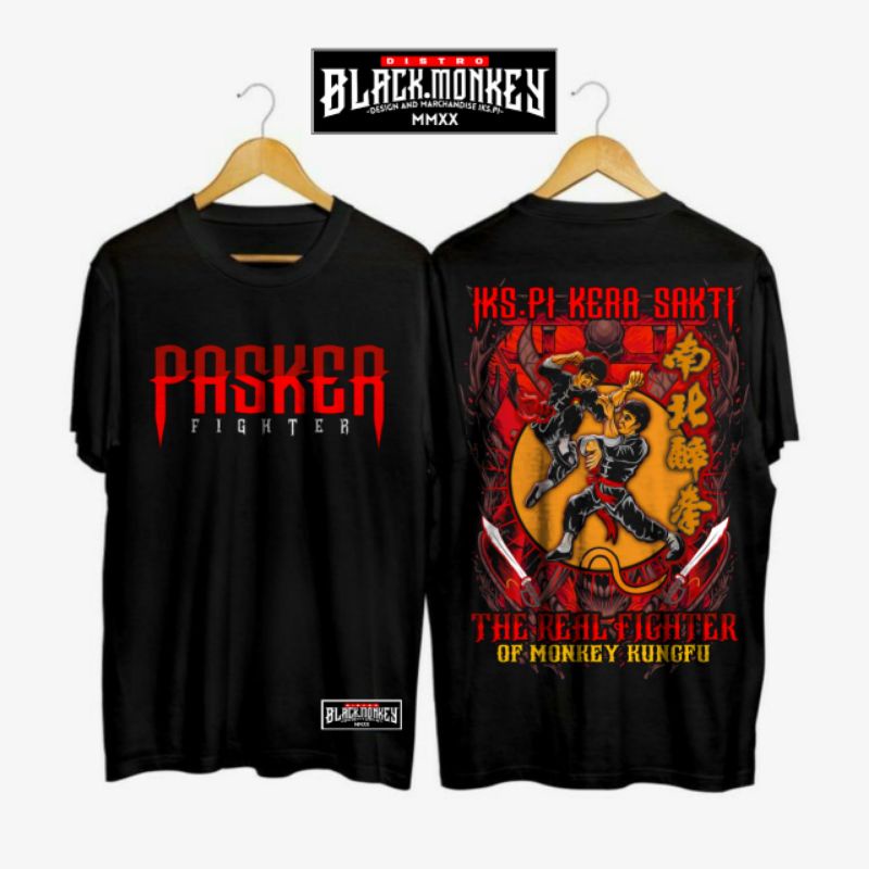 ⚫Kaos sablon82 PENCAK SILAT KERA SAKTI. pasker fighter, kaos distro pencak silat