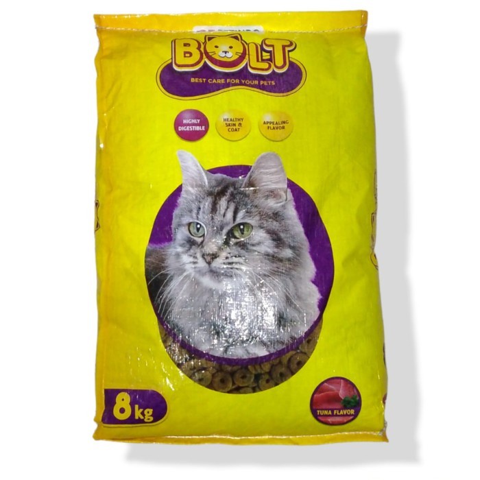 Khusus Instan / Sameday BOLT CAT TUNA 8 Kg BENTUK IKAN / DONAT