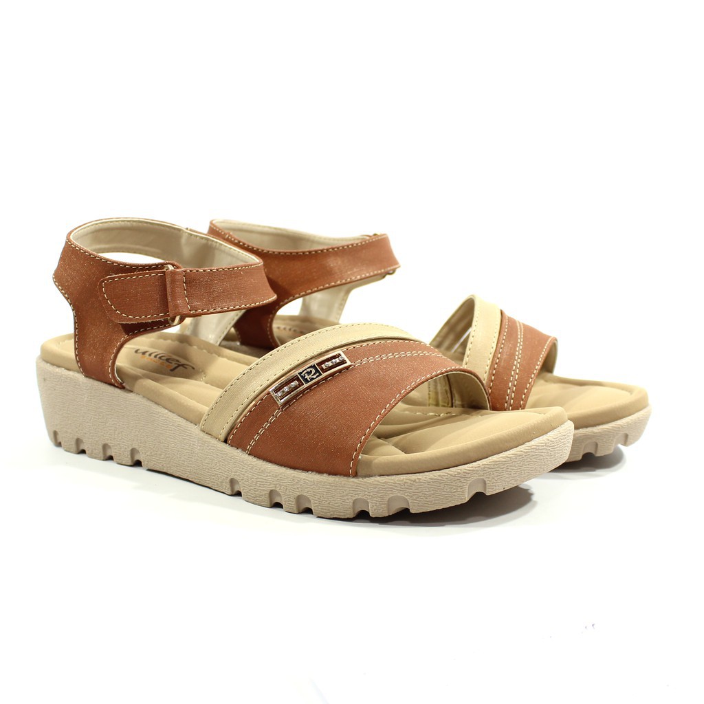 Rullief Sandal Wanita FFL Sepatu Sandal Perempuan Trendy Sendal Cewek Rullief Original