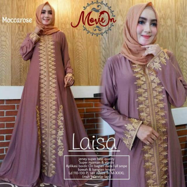 Gamis muslim jumbo ld 130 warna botol dress remaja dress kondangan seragaman murah premium gamis pesta dress lebaran terbaru Laisa Maxy Gamis Arabian Turkey Jumbo Dress Arabian Turkey Jumbo Gamis Pengajian Gamis Melar Gamis Super Jumbo XXXL