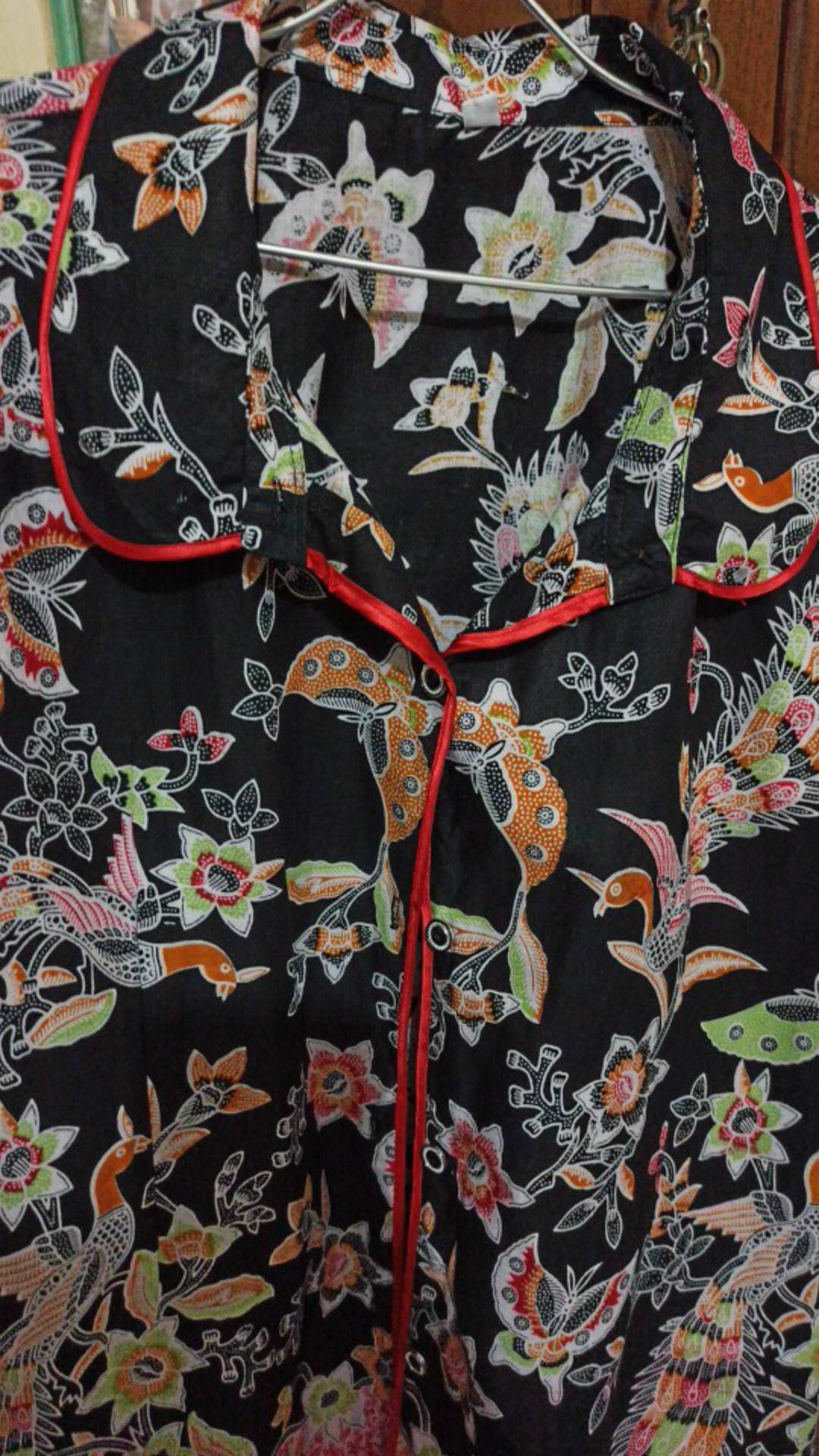 [code Hd327] Kemeja Batik Wanita Kantoran P-008 ♨1027(=)