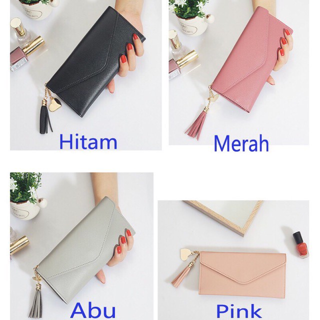 Dompet Wanita Dompet wanita Panjang dompet import real pic dompet cantik