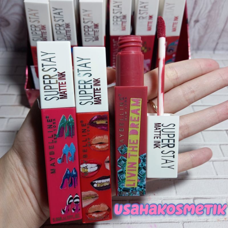 LIPGLOSS MAYBELLINE CREATE SEXY LIPS SUPER STAY 24 HOURS MATTE INK NO. TG8815/1106