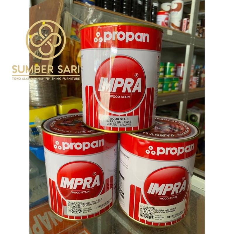 Impra Wood Stain - 162 B Walnut Brown