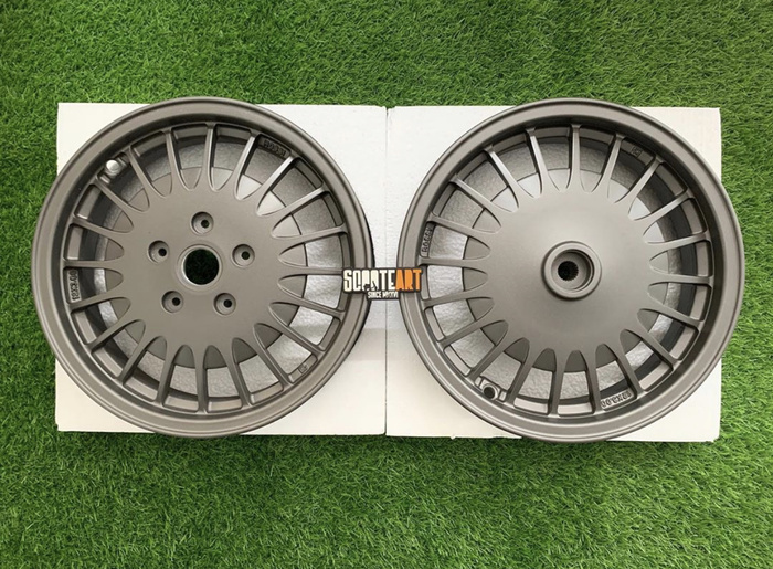 Velg Zeus Original Vrossi Grey Matte Ring 12 Untuk Vespa Matic