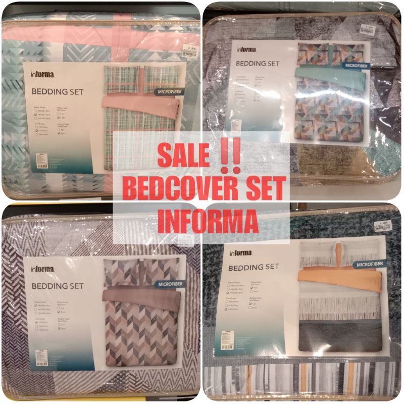NZK_SALE BED COVER SET INFORMA