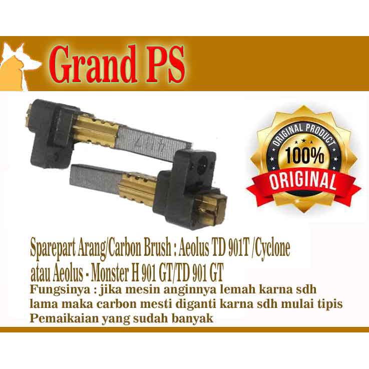 Dryer Aeolus TD901T/Monster pakai ARANG/Carbon brush (sparepart)