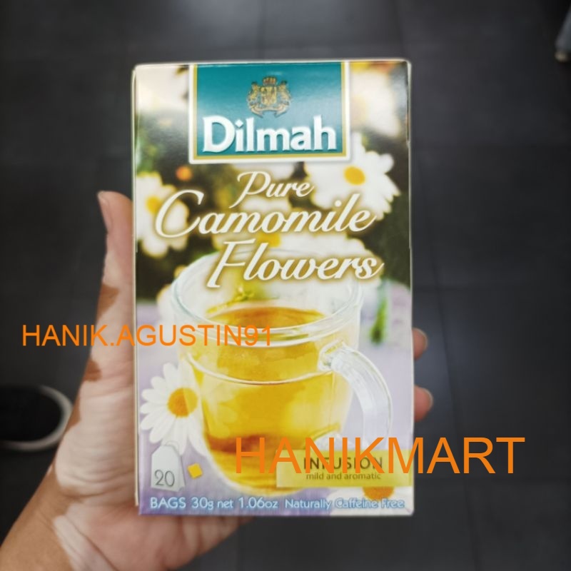 

Dilmah Pure Camomile Flower Tea - Teh Celup HM91