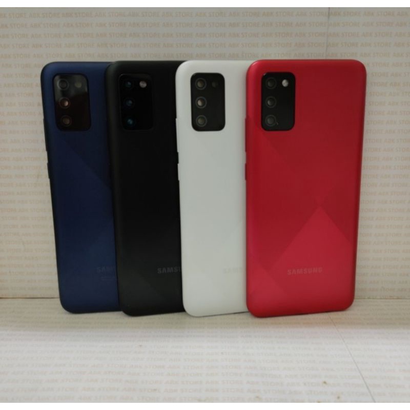 FRAME+BEZZEL+BACKDOOR SAMSUNG A02S A025F KESING CASING HOUSING FULLSET ORIGINAL