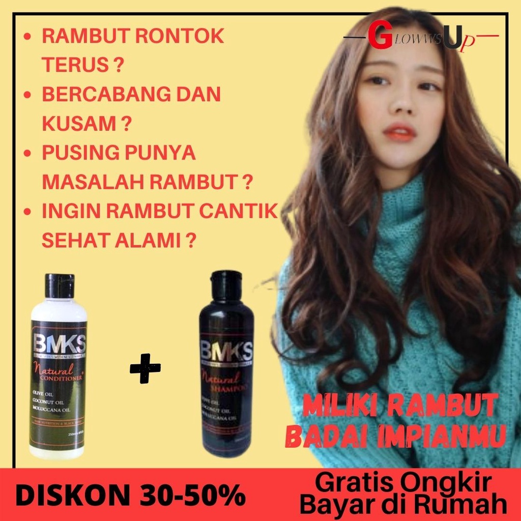 BMKS PAKET 2IN1 SHAMPO N CONDITIONER BPOM - PAKET 2IN1 BMKS