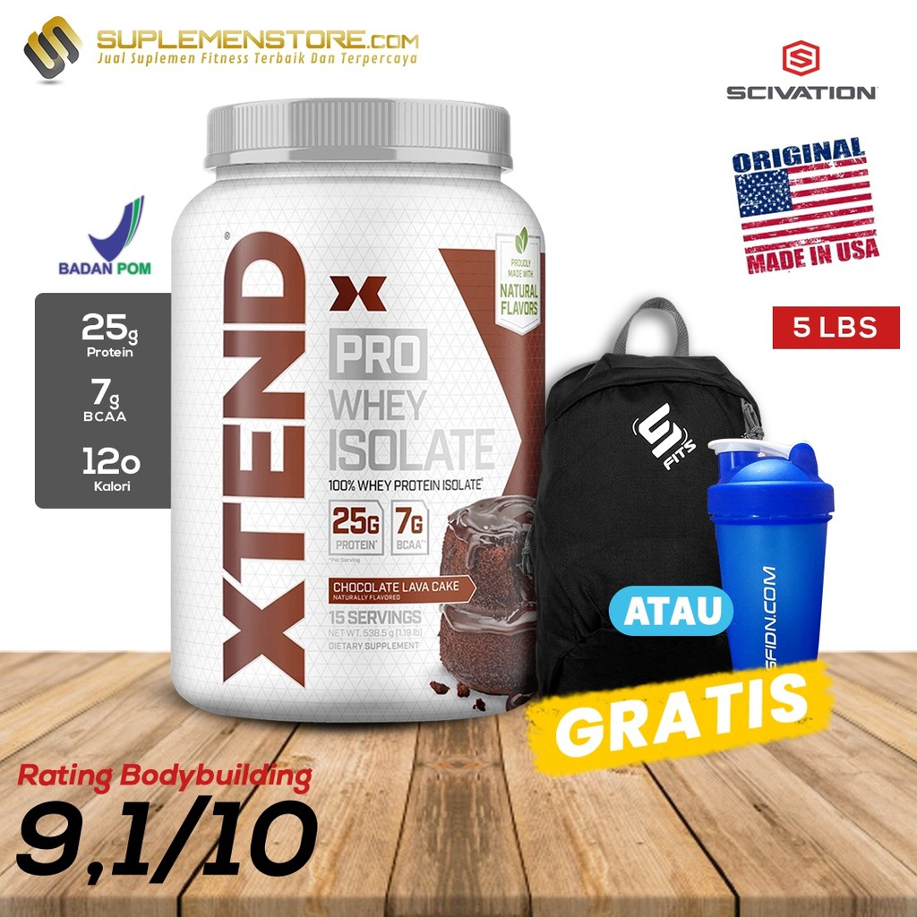 Jual Xtend Pro Whey Protein Isolate 5 lbs Shopee Indonesia