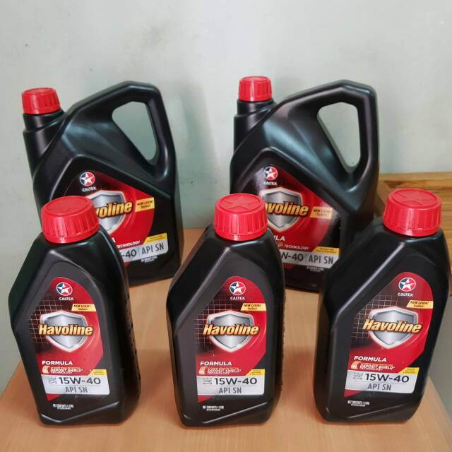 Caltex Havoline Formula 15W40 1L.