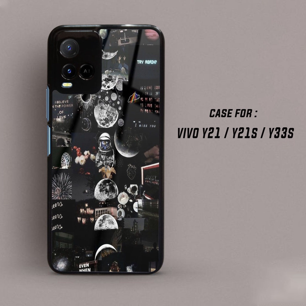 Booming Case Vivo Y21 / Y21S / Y33S - Fashion Case Motif NASA - Casing Vivo Y21 / Y21S / Y33S - Case