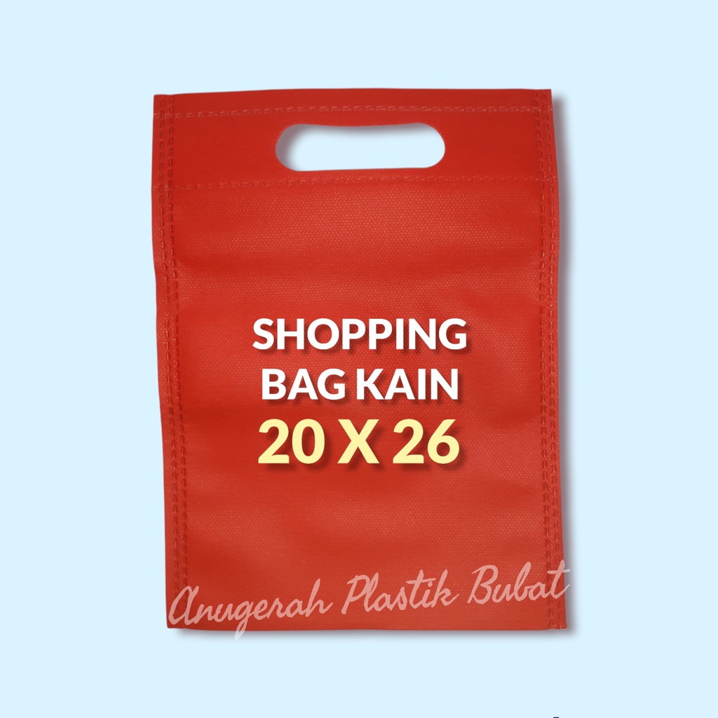 

Goodie Bag Oval 20x26 Isi 20 Pcs/ Tas Kain/Tas Hajatan/ Tas Spundbond Oval