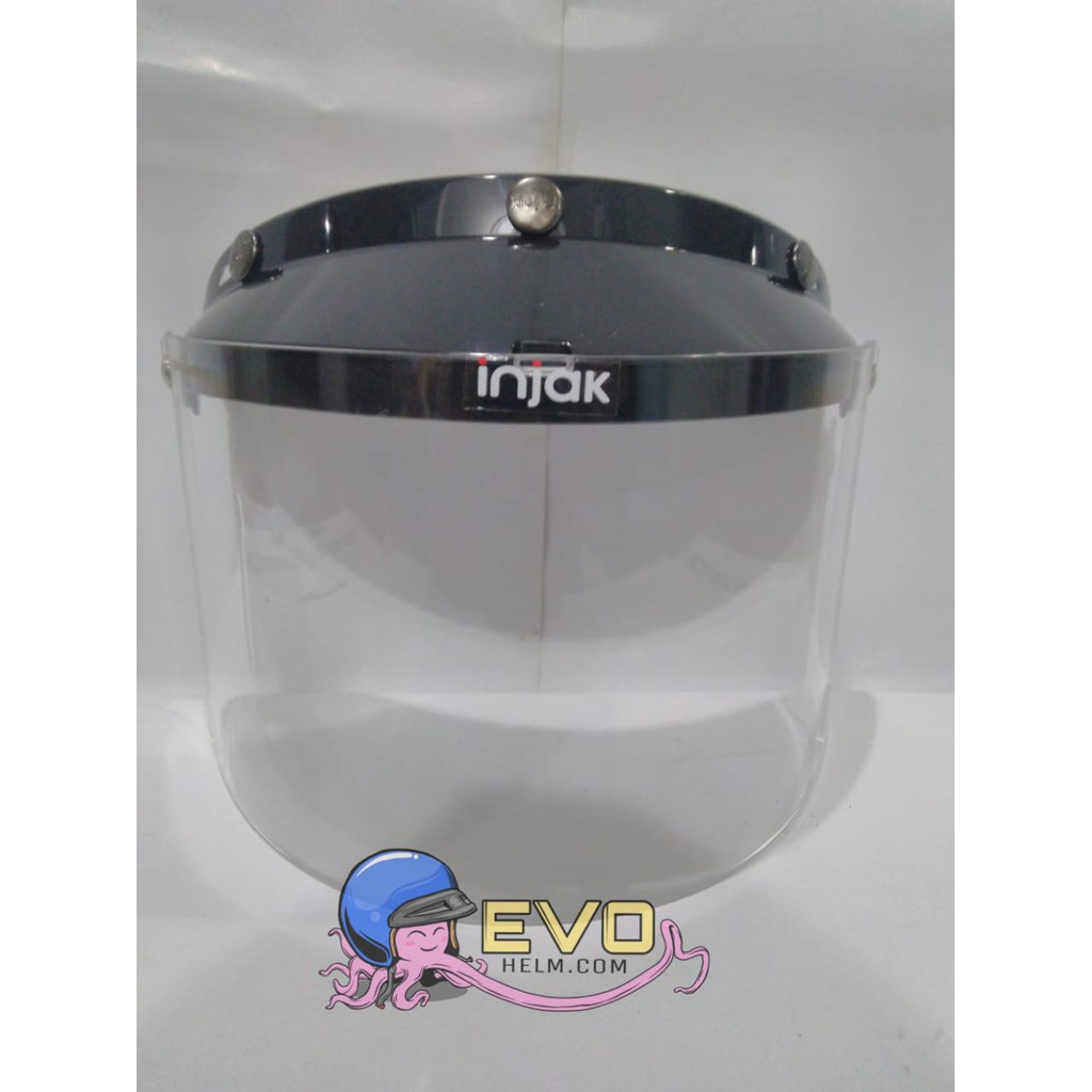 INKO FLAT INJAK VISOR - CLEAR