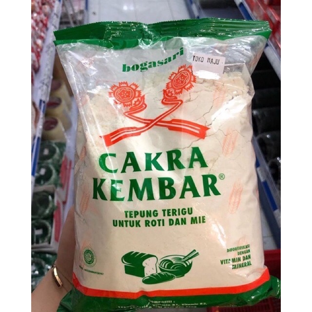 

Tepung Terigu Cakra Kembar Kemasan 1KG