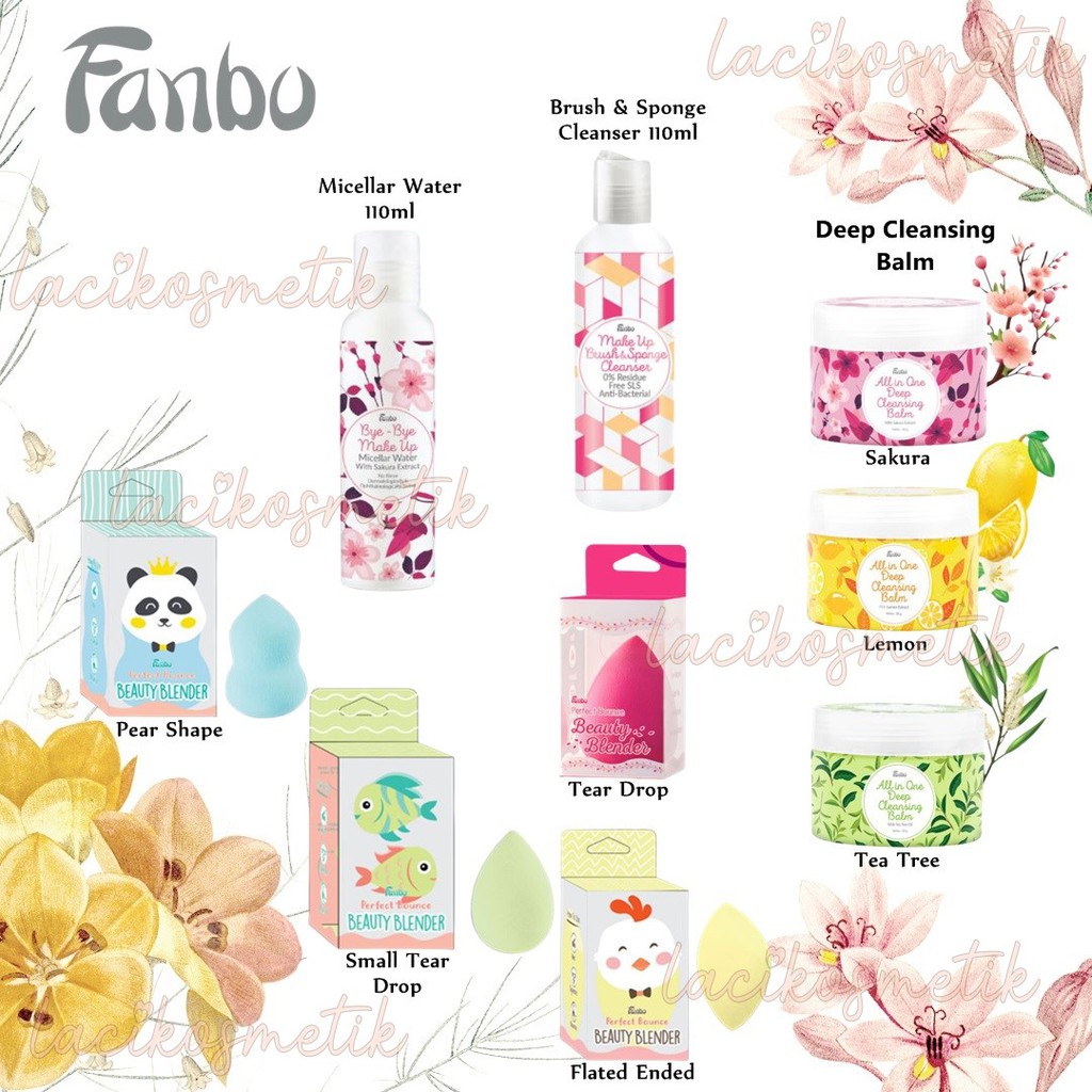 ✨LACIKOSME✨ FANBO BEAUTY BLENDER CLEANSER - CLEANSING BALM PEMBERSIH MAKE UP