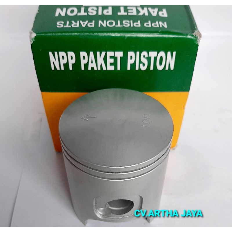 PISTON KIT NPP YAMAHA FORCE 1 / FORCE ONE / FIZR / FIZ / F1ZR / F1 ( STD / 050 / 100 / 150 / 200 / 250 / 300 ) ( 52 / 52,5 / 53 / 53,5 / 54 / 54,5 / 55 ) (3YR-1630-NPP)-2