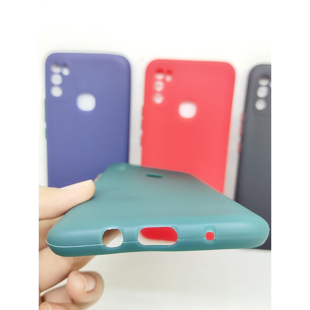 SMPC TPU Infinix Hot 9 Play X680 6.82 inchi SoftCase Macaron Protection Camera inch SoftCase Macaron