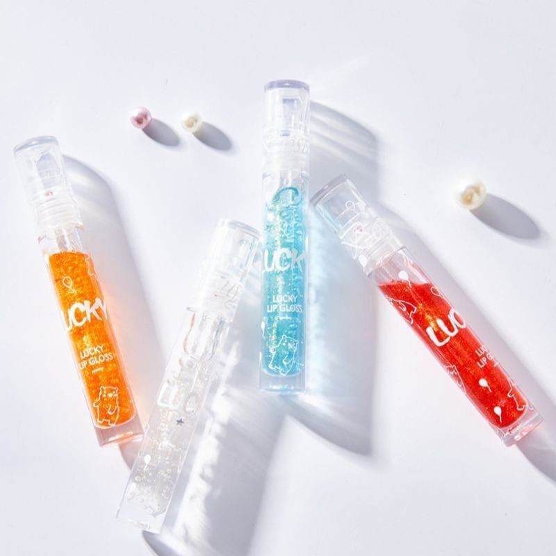 Bundara.id Ko-191 Lip gloss lucky star diamond crystal bosuya