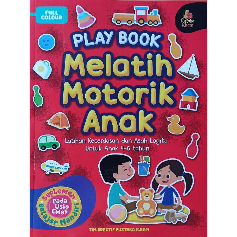 BUKU PLAY BOOK MELATIH MOTORIK ANAK