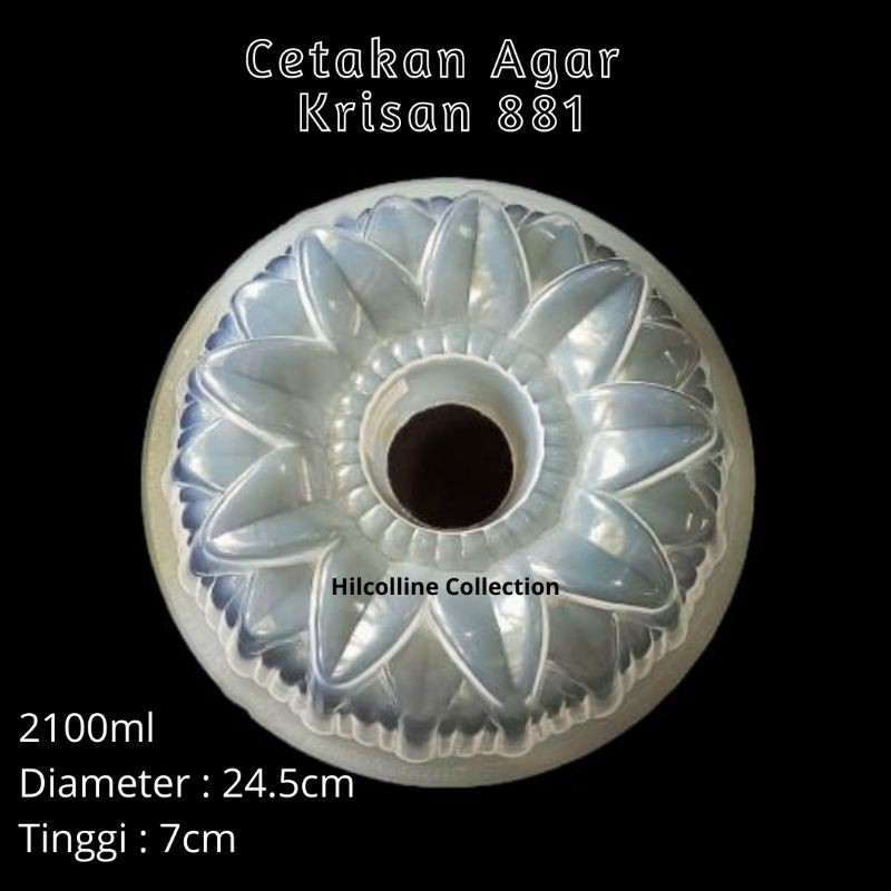 Cetakan Agar Agar Krisan 881