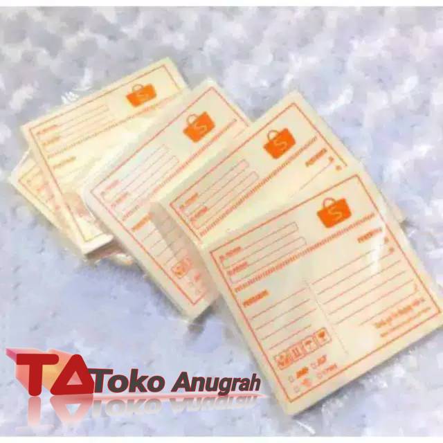 

Label pengiriman online shop khusus SHOPEE