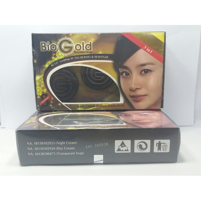 paket BIOGOLD bpom ori | Cream Wajah Bio Gold