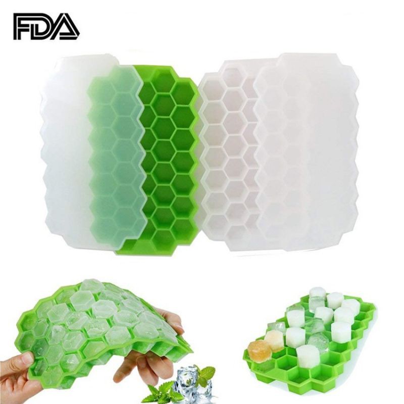 Honey Comb Ice Tray Cetakan Es Batu Silicone Hexagon MPASI