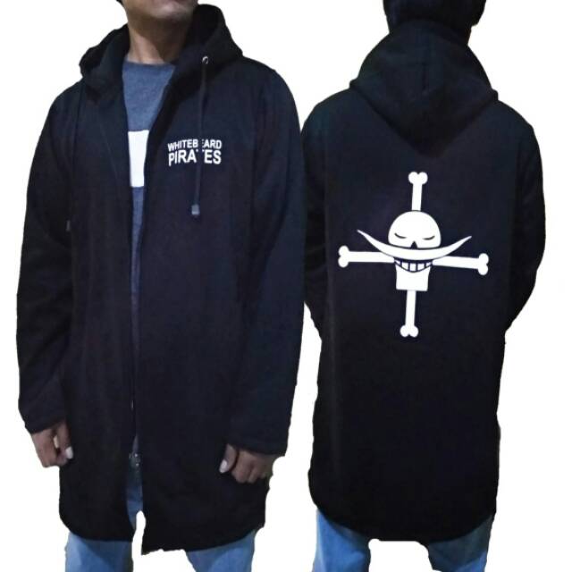 jubah anime one piece pirates hoodie