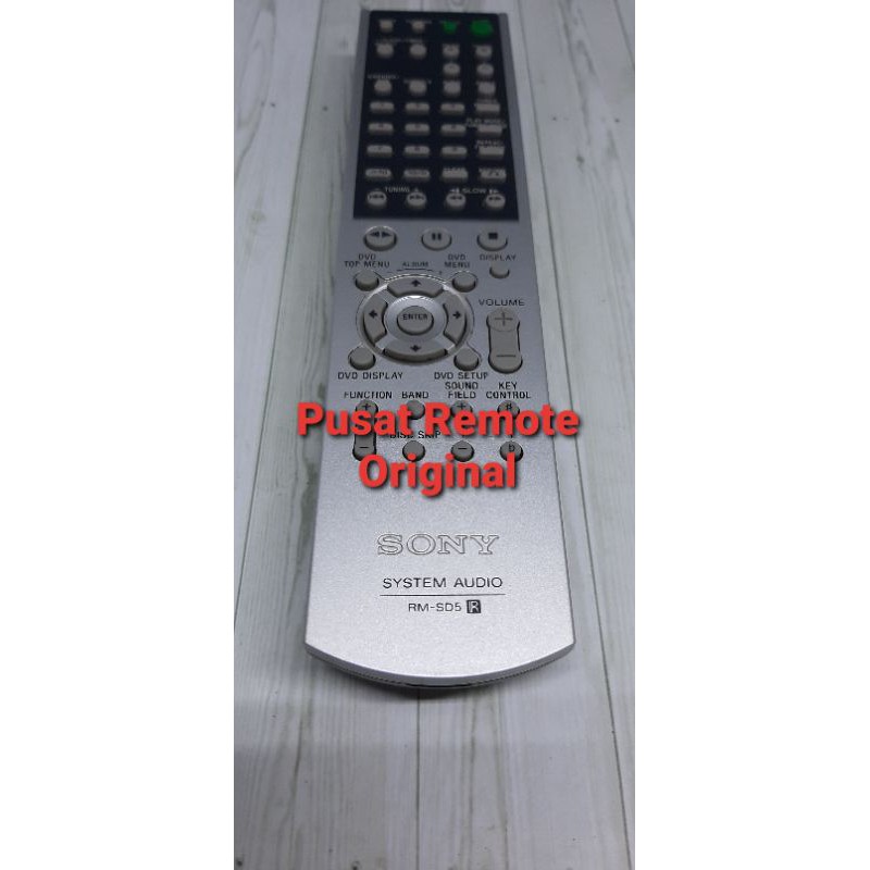 REMOTE REMOT DVD HOME THEATER SONY RM-SD5 ORIGINAL ASLI