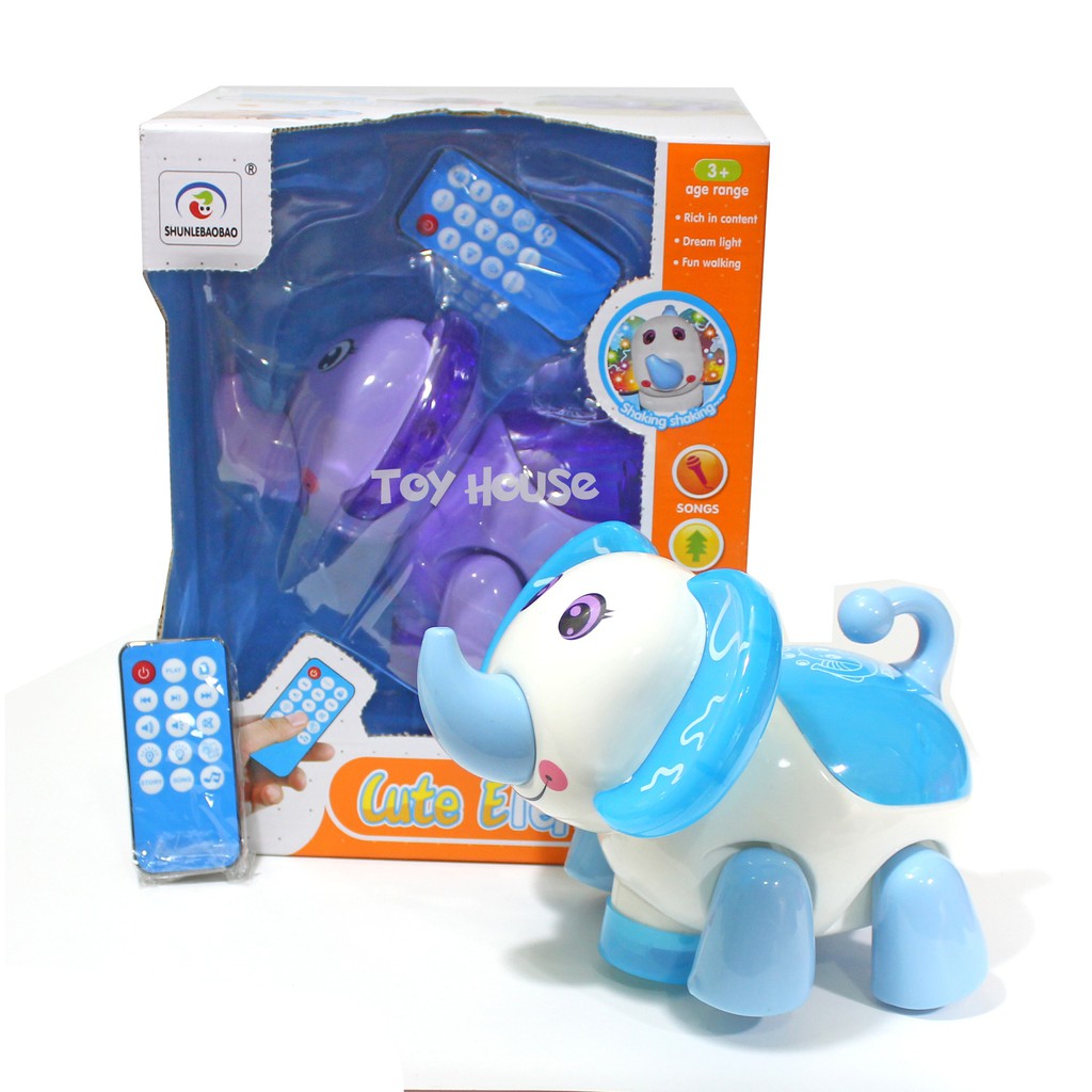 DeltaTH Mainan Anak RC Cute Elephant No SL301 Kado Anak Murah