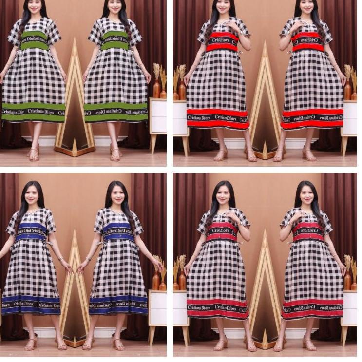 Menarik.. Dress midi // dress Arken // midi dress // bahan santung // gamis midi // dress wanita