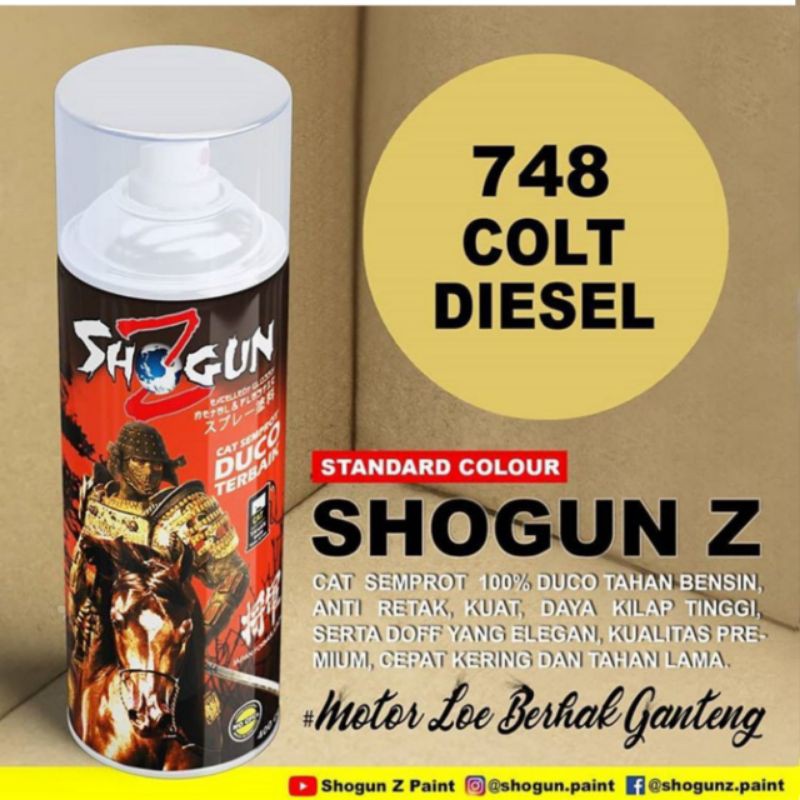 Cat Semprot Epoxi Duco Shogun Z  748 COLT DIESEL