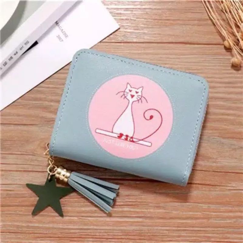 DOMPET LIPAT MINI KARAKTER KUCING