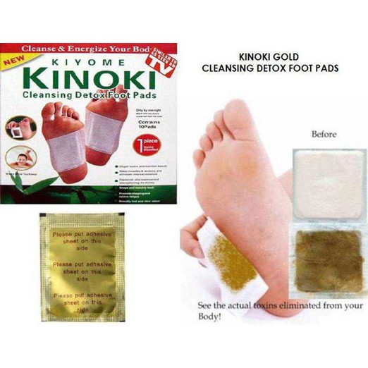 Kinoki Gold - Kinoki Cleansing Detox Foot Pads