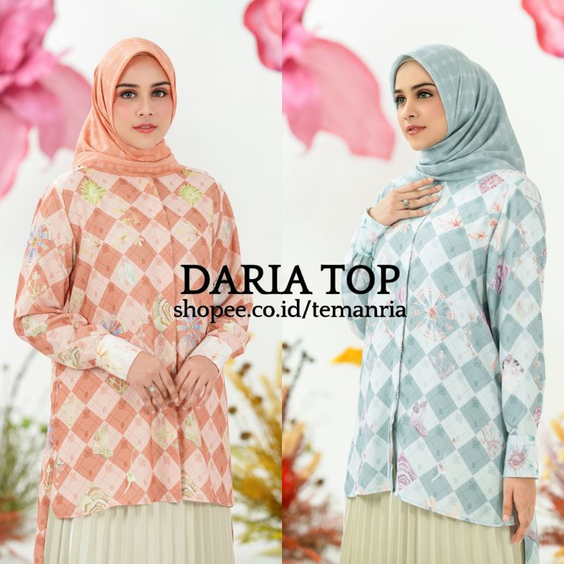 DARIA TOP RIAMIRANDA x BUTTONSCARVES