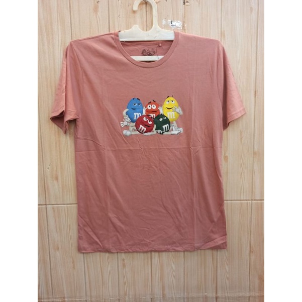 KAOS SIMPEL UNISEX LENGAN PENDEK PINK